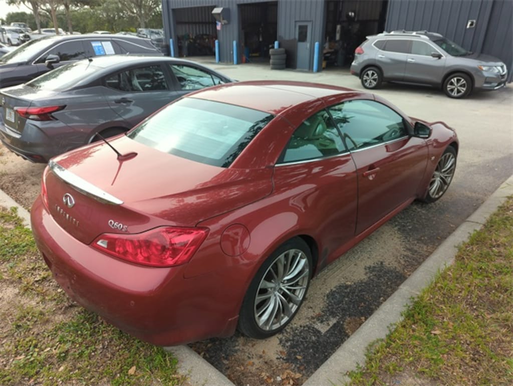 Used 2014 INFINITI Q60 with Premium Package and Navigation Package Convertible