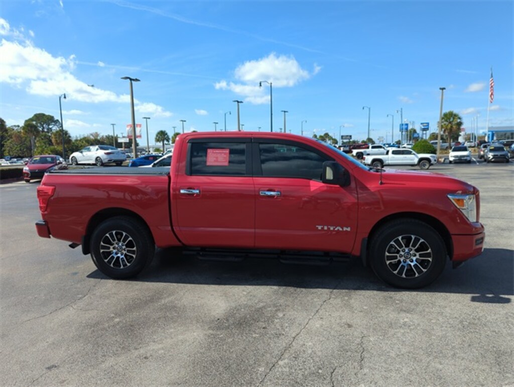 Certified 2021 Nissan Titan SV Truck Crew Cab