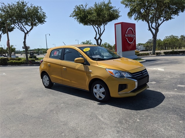 Used 2022 Mitsubishi Mirage ES with VIN ML32AUHJ8NH005310 for sale in Leesburg, FL