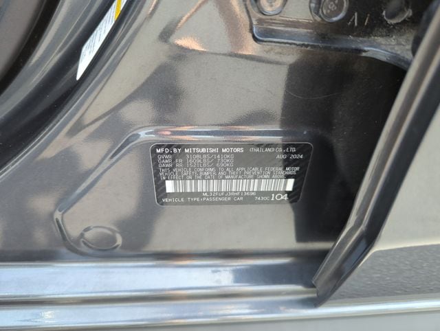 2024 Mitsubishi Mirage G4 ES - Photo 48