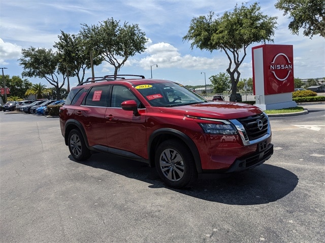Certified 2024 Nissan Pathfinder SV with VIN 5N1DR3BAXRC239612 for sale in Leesburg, FL