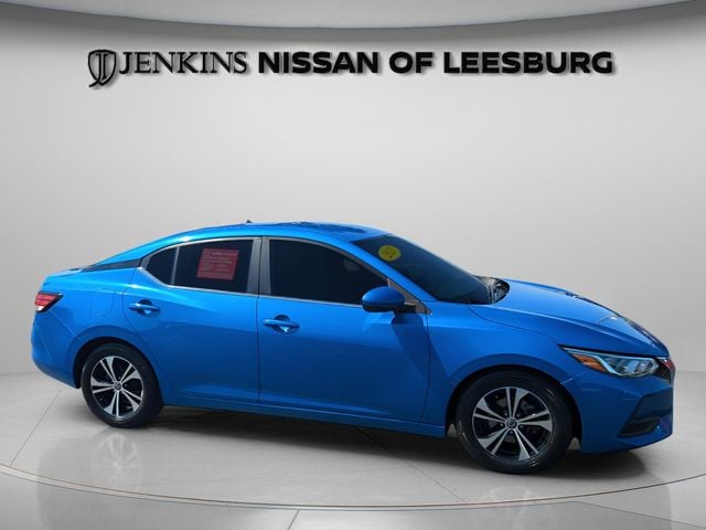 Certified 2021 Nissan Sentra SV with VIN 3N1AB8CV3MY217092 for sale in Leesburg, FL