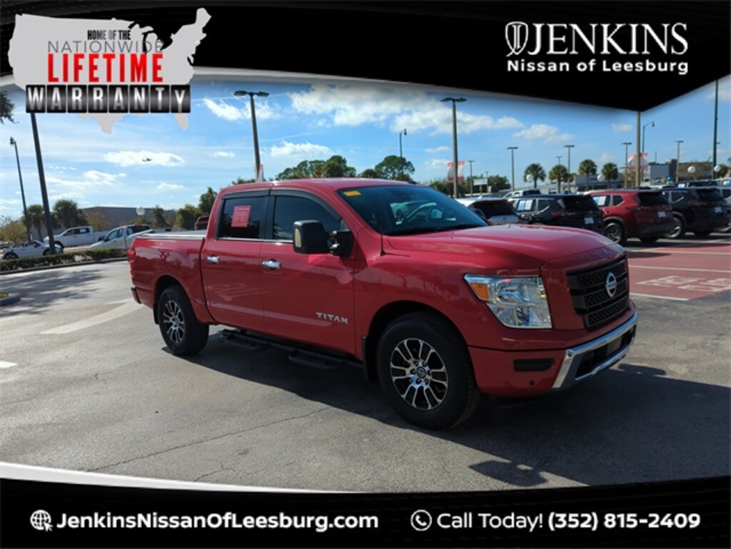 Certified 2021 Nissan Titan SV Truck Crew Cab