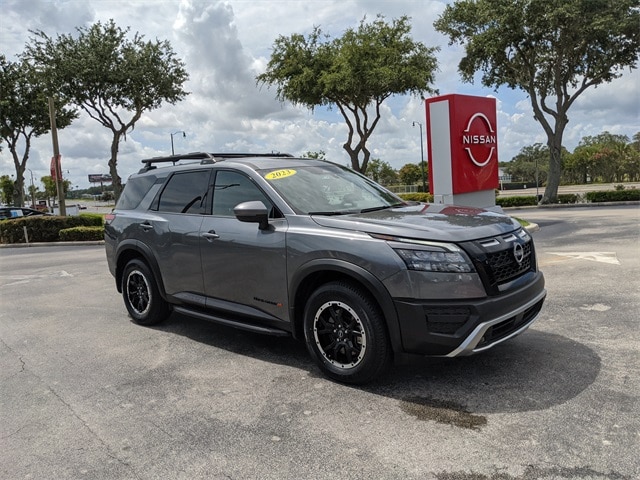 Certified 2023 Nissan Pathfinder Rock Creek with VIN 5N1DR3BD1PC270190 for sale in Leesburg, FL