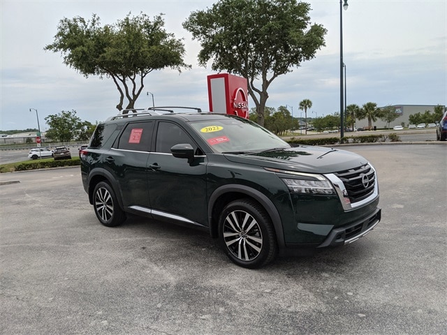 Certified 2023 Nissan Pathfinder Platinum with VIN 5N1DR3DHXPC255056 for sale in Leesburg, FL