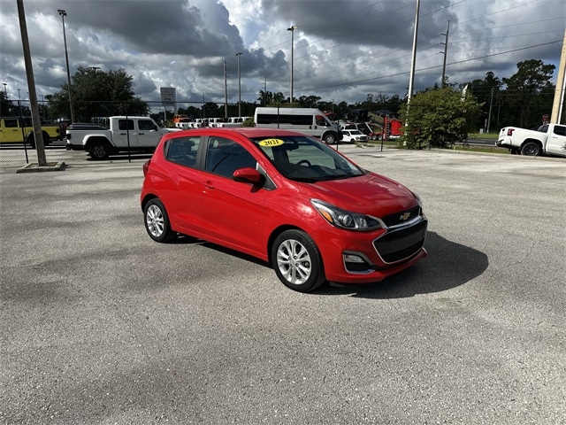 Certified 2021 Chevrolet Spark 1LT with VIN KL8CD6SA7MC741575 for sale in Leesburg, FL