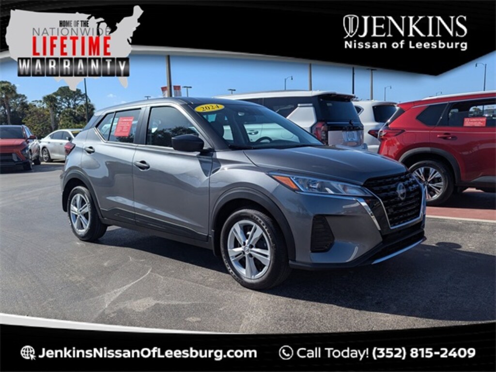 Certified 2024 Nissan Kicks S SUV