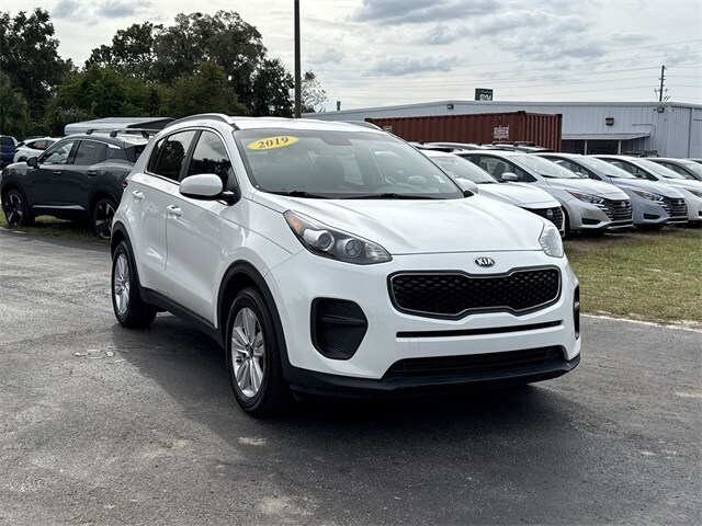 Certified 2019 Kia Sportage LX with VIN KNDPM3AC1K7619293 for sale in Leesburg, FL
