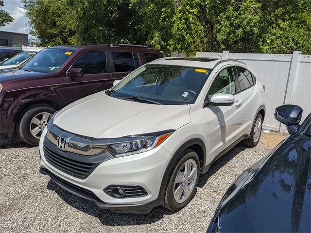 Used 2019 Honda HR-V EX-L with VIN 3CZRU6H77KM721068 for sale in Leesburg, FL