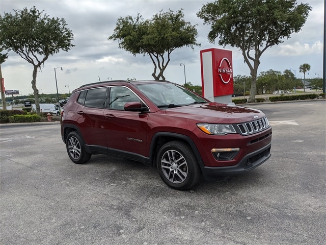 Certified 2020 Jeep Compass Sun & Safety with VIN 3C4NJCBB3LT224406 for sale in Leesburg, FL