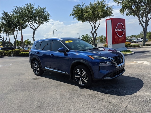 Certified 2023 Nissan Rogue SL with VIN 5N1BT3CB5PC756166 for sale in Leesburg, FL