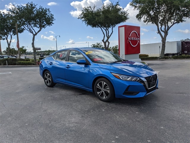 Certified 2023 Nissan Sentra SV with VIN 3N1AB8CV7PY243733 for sale in Leesburg, FL