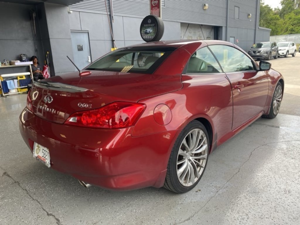 Used 2014 INFINITI Q60 with Premium Package and Navigation Package Convertible