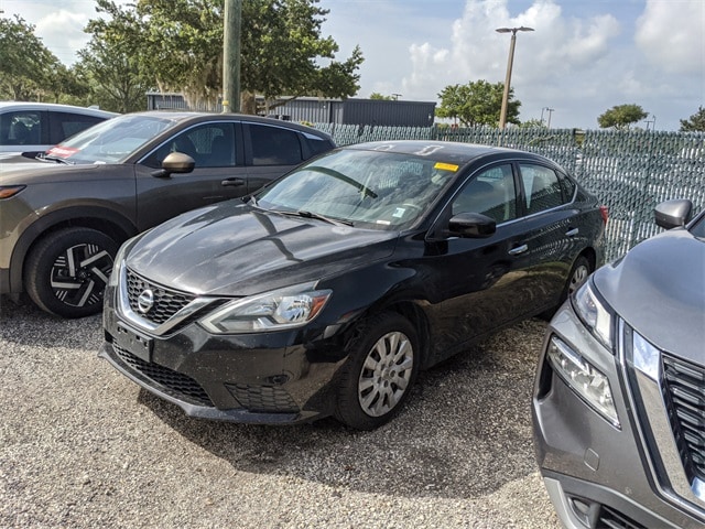 Used 2016 Nissan Sentra S with VIN 3N1AB7AP7GY240426 for sale in Leesburg, FL