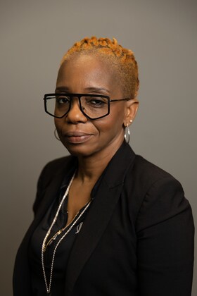 Staff member Myrna Lewis from 193d50b84117
