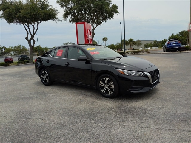 Certified 2022 Nissan Sentra SV with VIN 3N1AB8CV5NY290000 for sale in Leesburg, FL