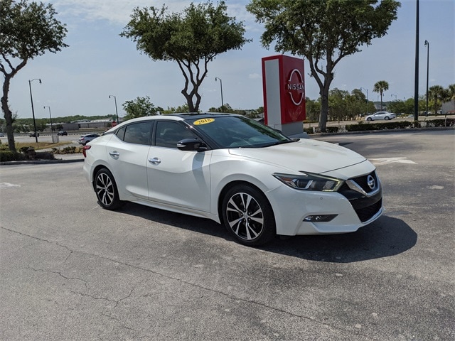 Certified 2018 Nissan Maxima SL with VIN 1N4AA6AP8JC401558 for sale in Leesburg, FL