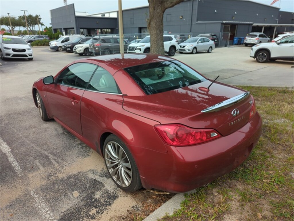 Used 2014 INFINITI Q60 with Premium Package and Navigation Package Convertible