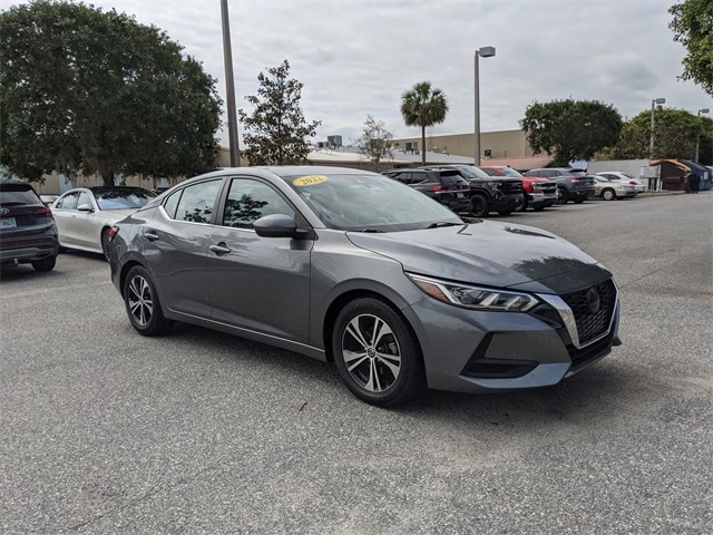 Certified 2022 Nissan Sentra SV with VIN 3N1AB8CV2NY242602 for sale in Leesburg, FL