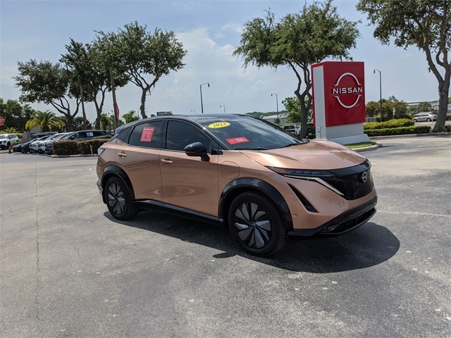Used 2023 Nissan Ariya Platinum+ with VIN JN1DF0CD7PM709111 for sale in Leesburg, FL