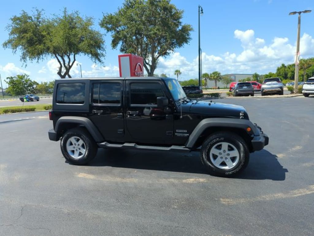 Certified 2018 Jeep Wrangler JK Unlimited Sport 4x4 SUV