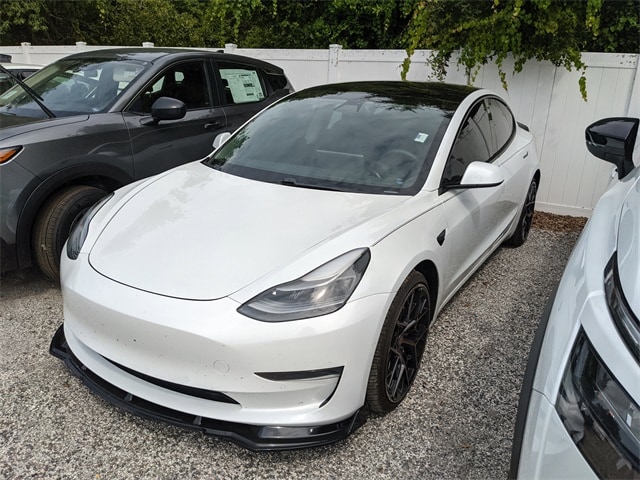 Used 2021 Tesla Model 3 Base with VIN 5YJ3E1EA8MF908239 for sale in Leesburg, FL