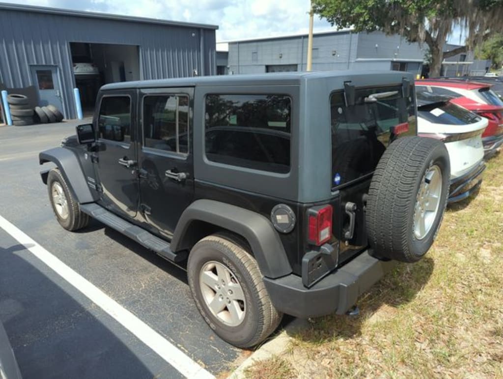 Certified 2018 Jeep Wrangler JK Unlimited Sport 4x4 SUV