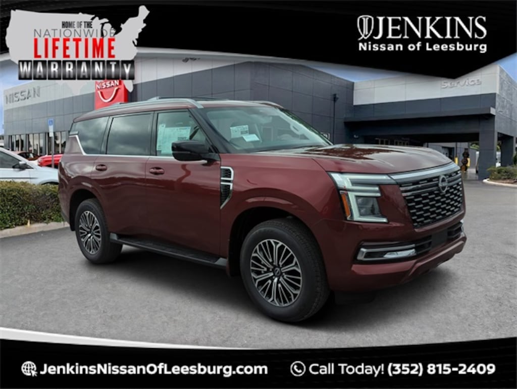 New 2026 Nissan Armada Platinum SUV