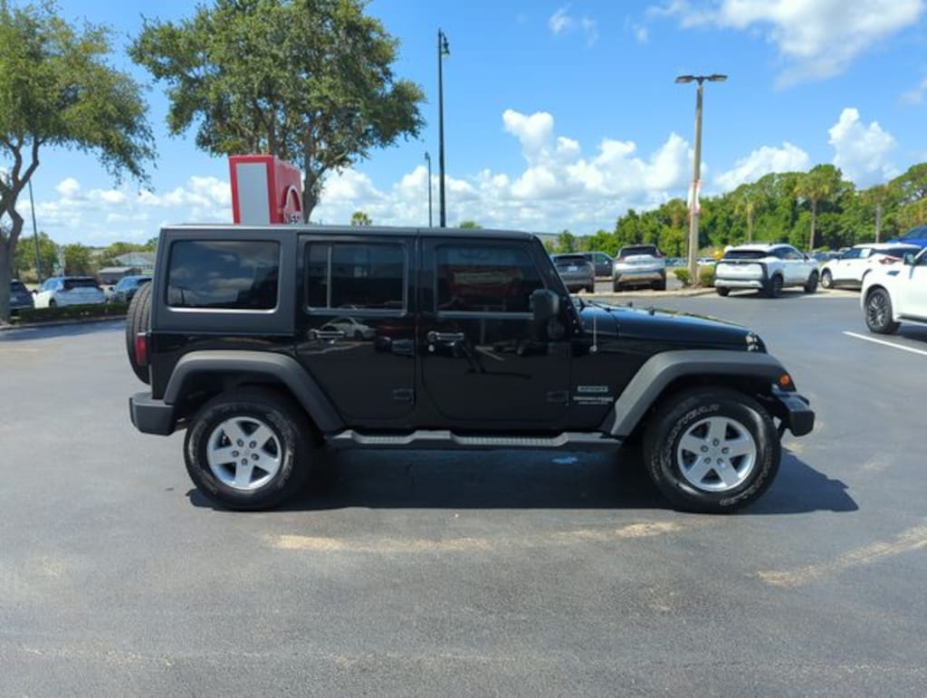 Certified 2018 Jeep Wrangler JK Unlimited Sport 4x4 SUV