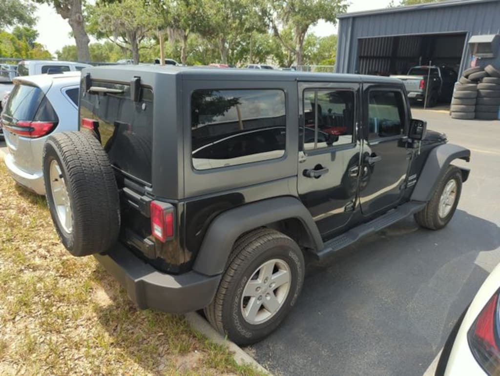 Certified 2018 Jeep Wrangler JK Unlimited Sport 4x4 SUV