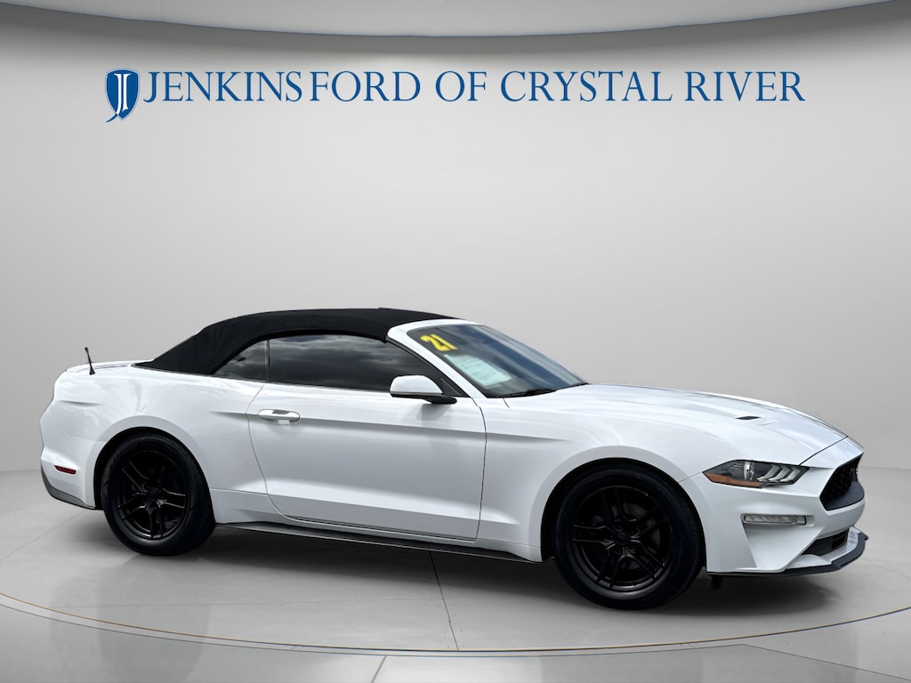 Certified 2021 Ford Mustang EcoBoost Premium Convertible