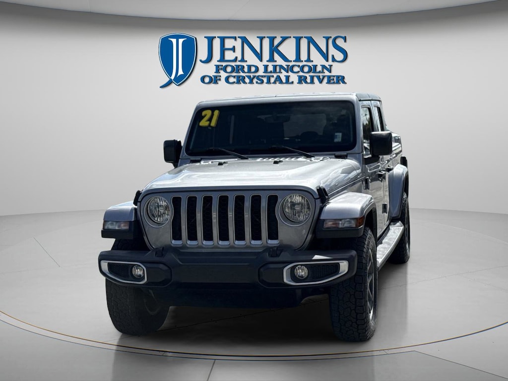 Certified 2021 Jeep Gladiator Overland Truck Crew Cab