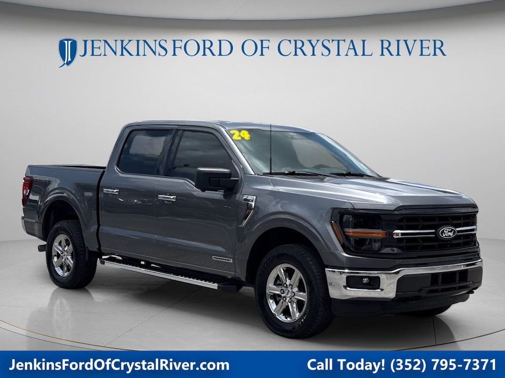 Certified 2024 Ford F-150 XLT Truck SuperCrew Cab