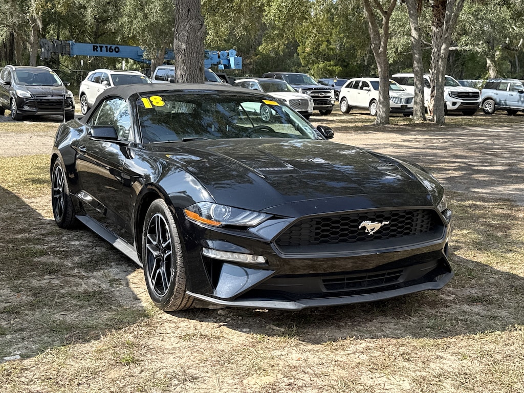 Used 2018 Ford Mustang EcoBoost Premium Convertible