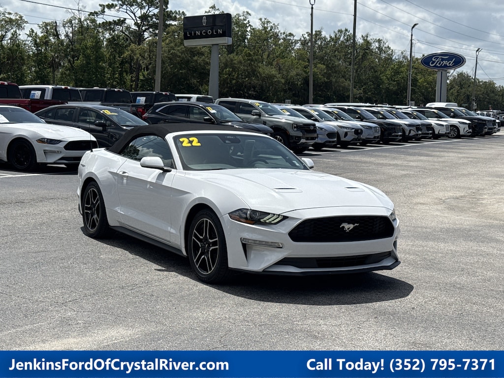 Used 2022 Ford Mustang EcoBoost Premium Convertible