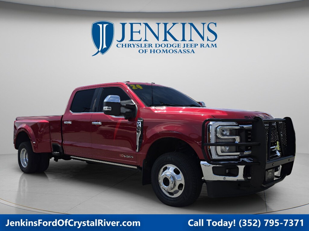 Used 2024 Ford F-350 King Ranch Truck Crew Cab