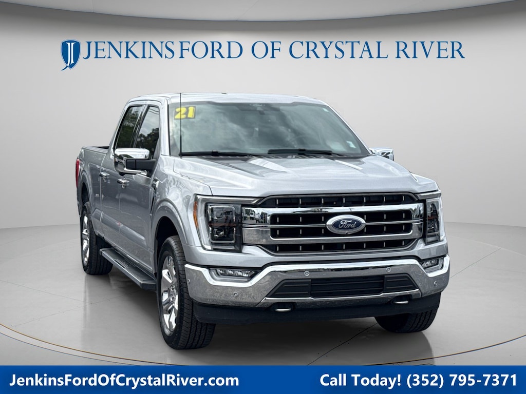 Certified 2021 Ford F-150 LARIAT Truck SuperCrew Cab