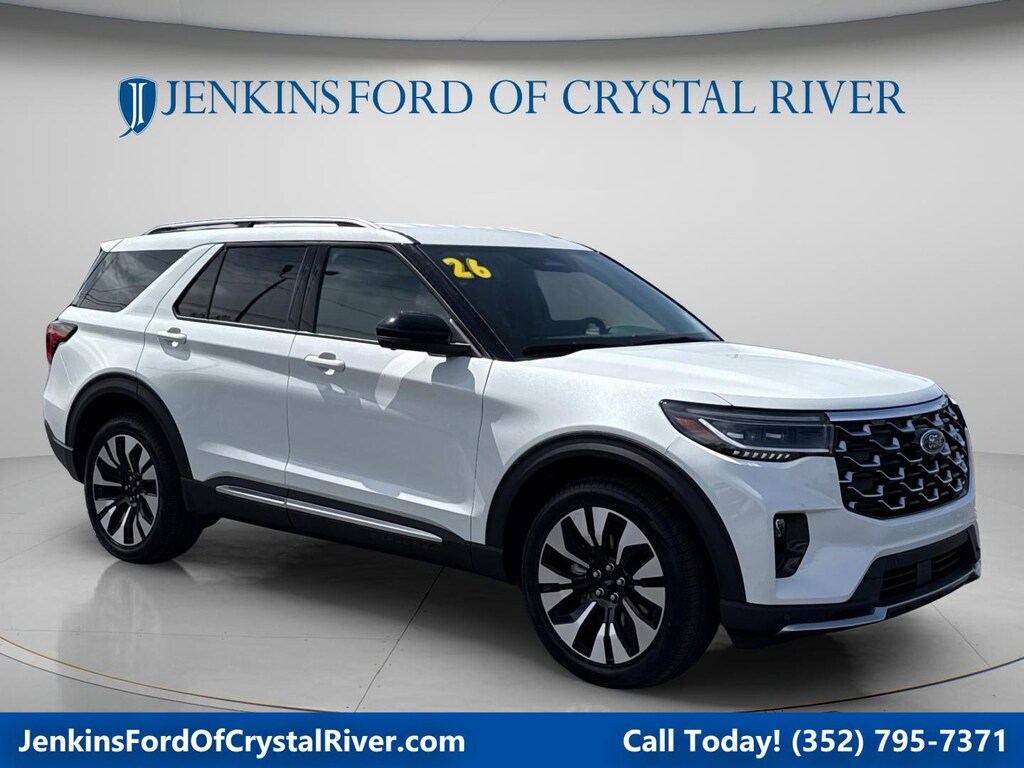 New 2026 Ford Explorer Platinum SUV