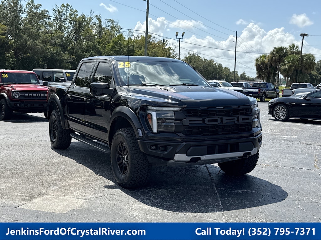 Certified 2025 Ford F-150 Raptor Truck SuperCrew Cab