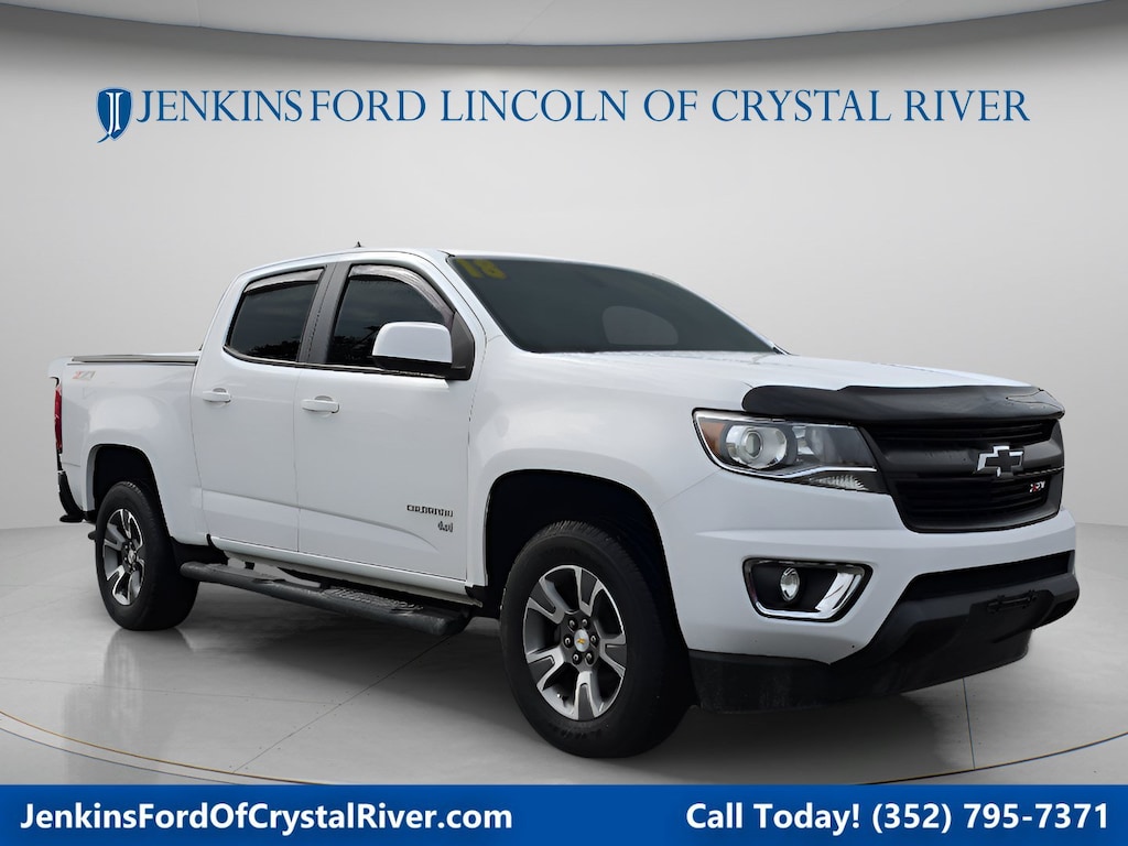 Used 2018 Chevrolet Colorado 4WD Z71 Truck Crew Cab