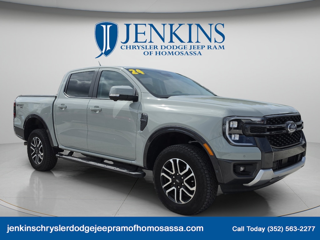 Used 2024 Ford Ranger LARIAT Truck SuperCrew
