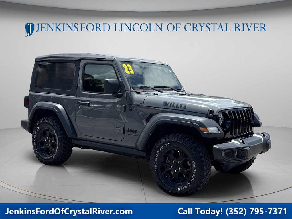 Certified 2023 Jeep Wrangler Willys SUV
