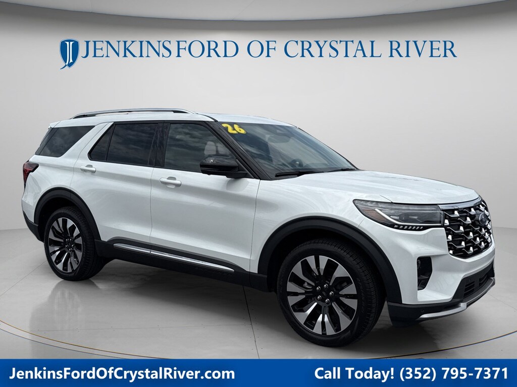 New 2026 Ford Explorer Platinum SUV