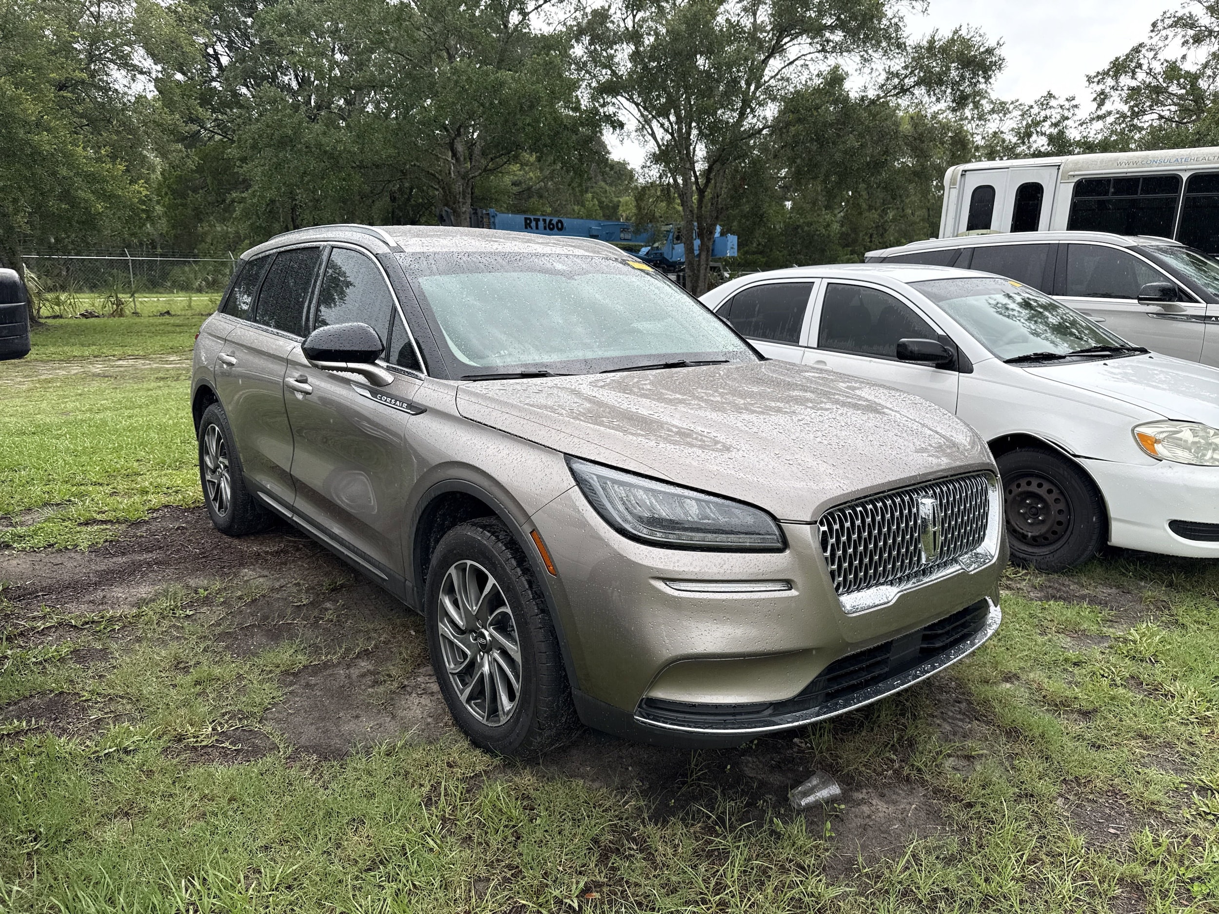 Certified 2021 Lincoln Corsair Base with VIN 5LMCJ1C92MUL15643 for sale in Crystal River, FL