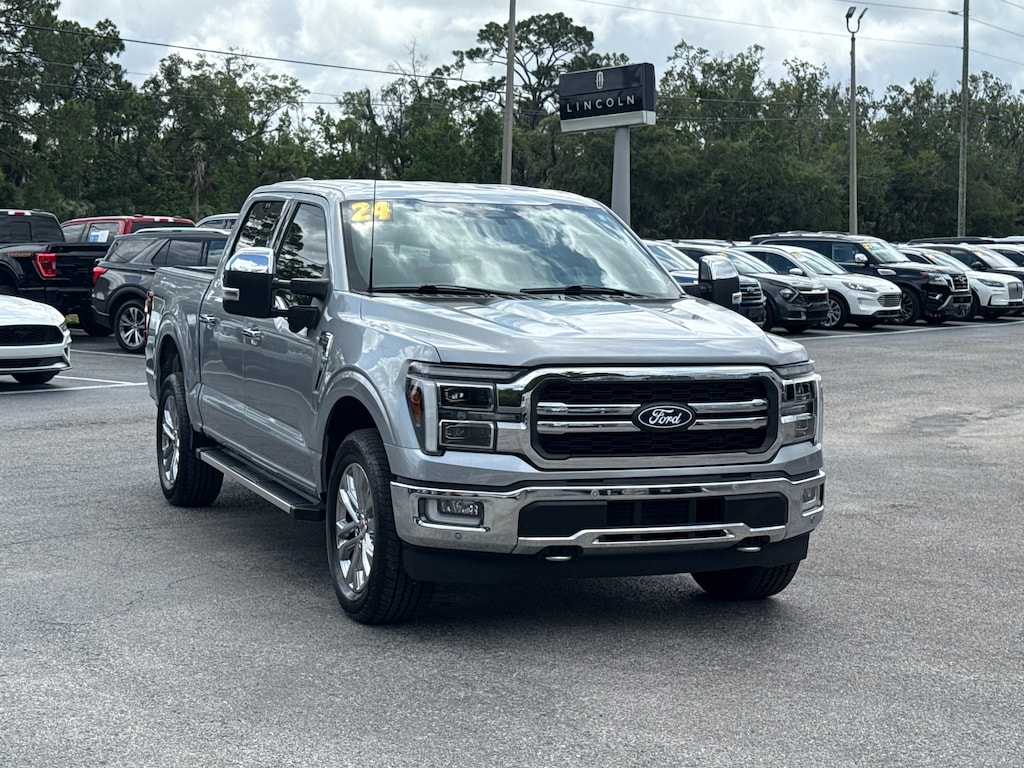 Certified 2024 Ford F-150 LARIAT Truck SuperCrew Cab