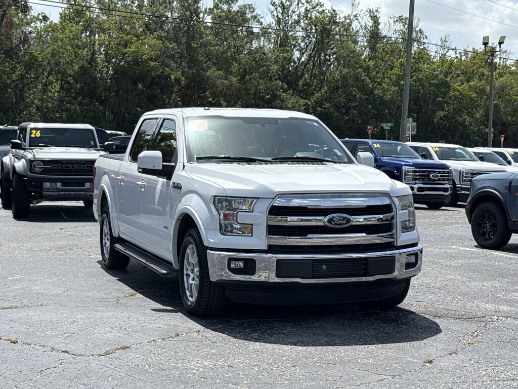 Used 2016 Ford F-150 Lariat Truck SuperCrew Cab