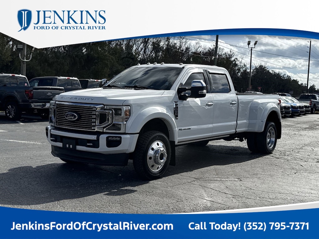 Used 2021 Ford F-450 Platinum Truck Crew Cab