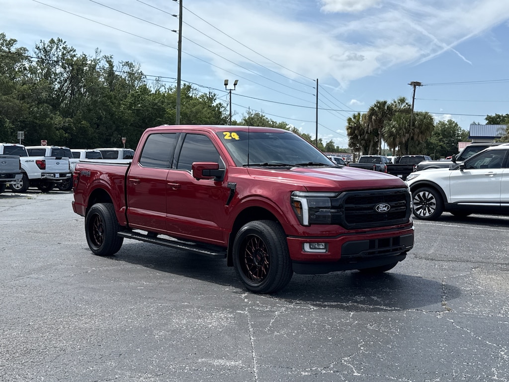 Used 2024 Ford F-150 LARIAT Truck SuperCrew Cab