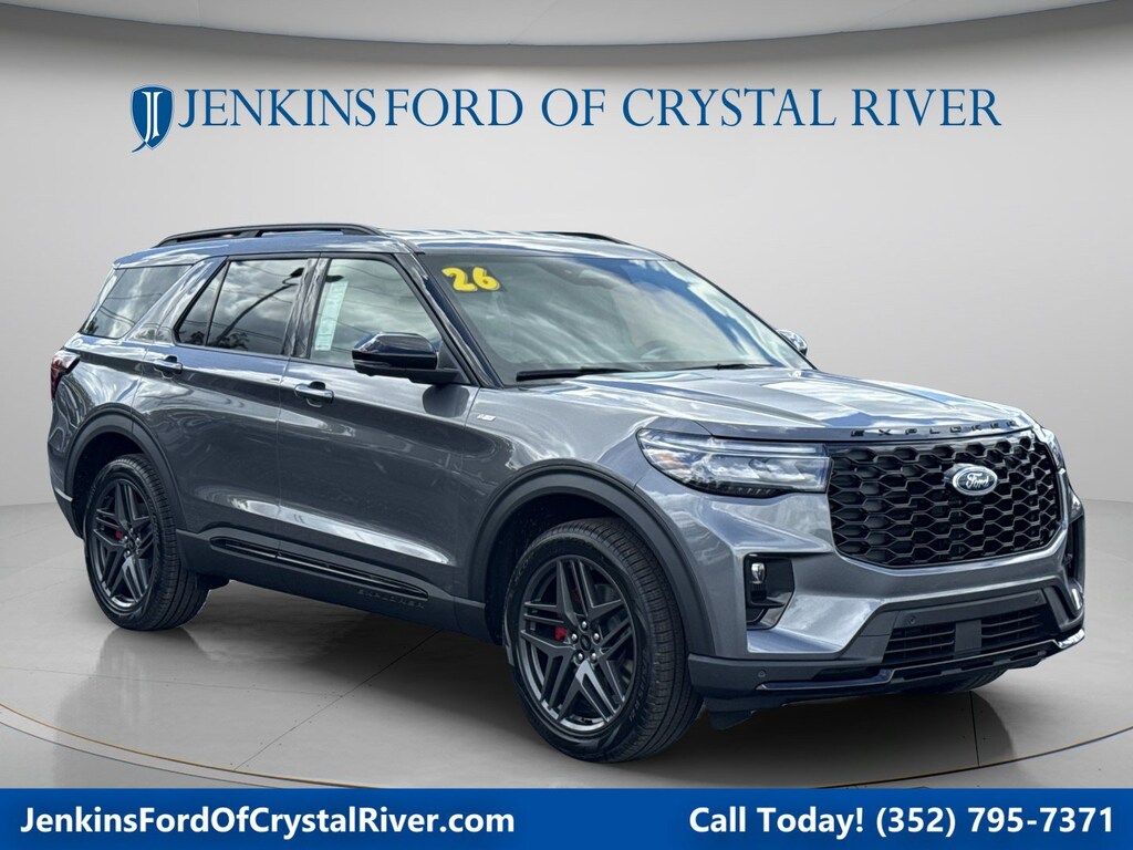 New 2026 Ford Explorer ST-Line SUV