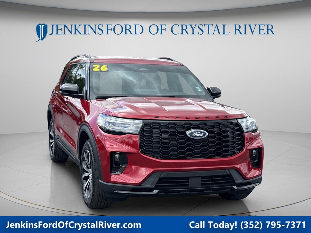 New 2026 Ford Explorer ST-Line SUV